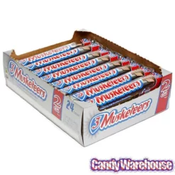 3 Musketeers King Size Candy Bars: 24-Piece Box -CANDY WAREHOUSE Sales 3 musketeers king size candy bars 24 piece box candy warehouse 3