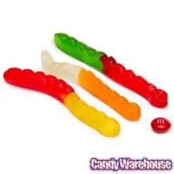 Albanese Assorted Fruit Gummy Worms: 5LB Bag -CANDY WAREHOUSE Sales albanese assorted fruit gummy worms 5lb bag candy warehouse 3