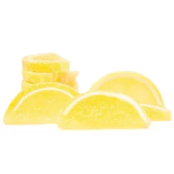 Albanese Candy Fruit Jell Slices - Lemon: 5LB Box