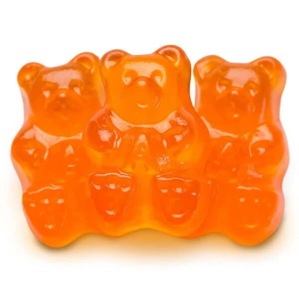 Albanese Orange Gummy Bears: 5LB Bag 1 Albanese Orange Gummy Bears: 5LB Bag