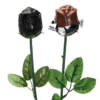 Albert's Foiled Milk Chocolate Roses - Black: 20-Piece Bouquet