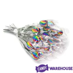 Albert's Foiled Milk Chocolate Roses - Rainbow: 20-Piece Bouquet -CANDY WAREHOUSE Sales albert s foiled milk chocolate roses rainbow 20 piece bouquet candy warehouse 3