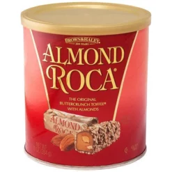 Almond Roca Buttercrunch Toffee Candy: 10-Ounce Tin 11 Almond Roca Buttercrunch Toffee Candy: 10-Ounce Tin -CANDY WAREHOUSE Sales almond roca buttercrunch toffee candy 10 ounce tin candy warehouse 6