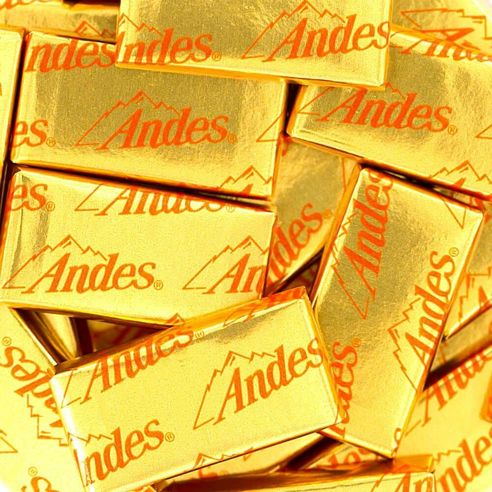 Andes Mints Butter Toffee Chocolates: 28-Piece Box 1 Andes Mints Butter Toffee Chocolates: 28-Piece Box
