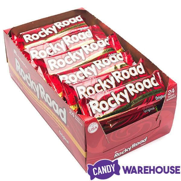 Annabelle's Rocky Road Candy Bars: 24-Piece Box 2 Annabelle's Rocky Road Candy Bars: 24-Piece Box - Image 2