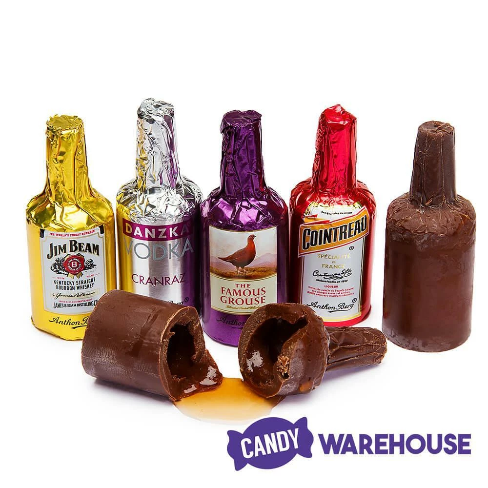 Anthon Berg Chocolate Liquor Bottles: 4-Piece Box 2 Anthon Berg Chocolate Liquor Bottles: 4-Piece Box - Image 2