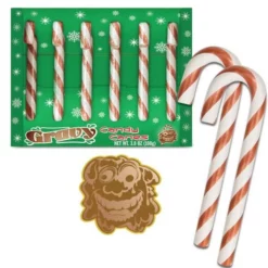 Archie McPhee Gravy Candy Canes: 6-Piece Box -CANDY WAREHOUSE Sales archie mcphee gravy candy canes 6 piece box candy warehouse 3
