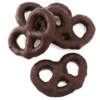 Asher's Dark Chocolate Covered Mini Pretzels: 4LB Box