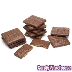 Asher's Milk Chocolate Covered Graham Crackers: 5LB Box -CANDY WAREHOUSE Sales asher s milk chocolate covered graham crackers 5lb box candy warehouse 6