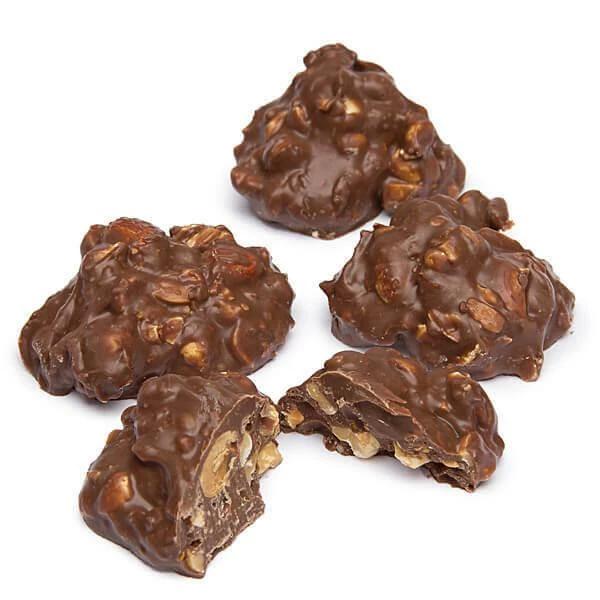 Asher's Milk Chocolate Peanut Clusters Candy: 5LB Box 1 Asher's Milk Chocolate Peanut Clusters Candy: 5LB Box