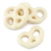 Asher's White Chocolate Covered Mini Pretzels: 4LB Box