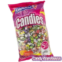 Assorted Fruit Bon Bons Candy: 5LB Bag -CANDY WAREHOUSE Sales assorted fruit bon bons candy 5lb bag candy warehouse 7