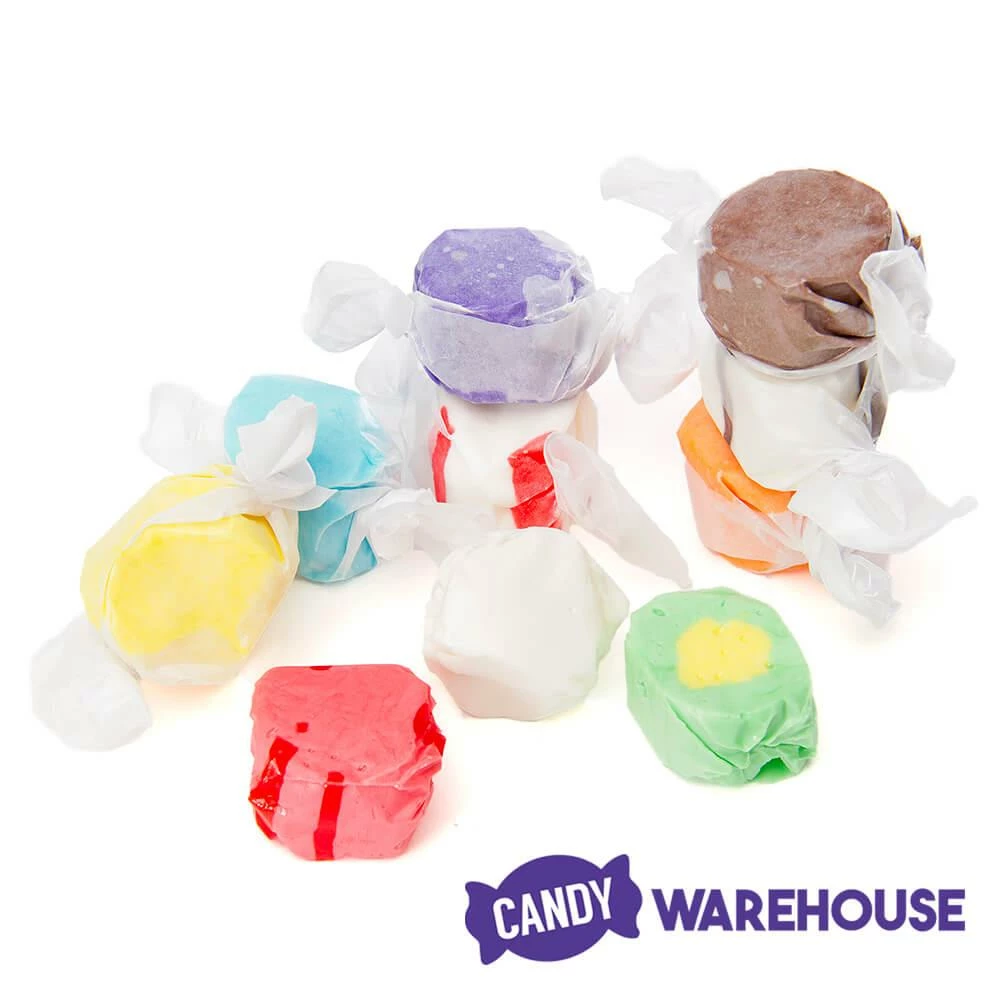 Assorted Salt Water Taffy Candy: 3LB Bag 4 Assorted Salt Water Taffy Candy: 3LB Bag - Image 4