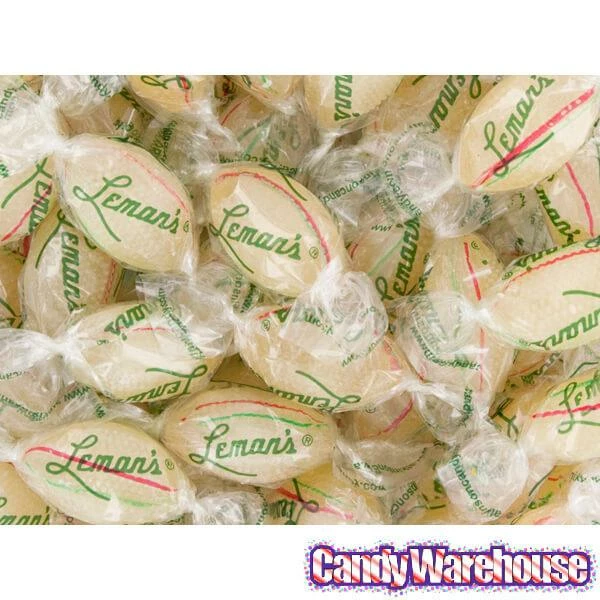 Atkinson Leman's Mint Footballs Hard Candy: 5LB Bag 2 Atkinson Leman's Mint Footballs Hard Candy: 5LB Bag - Image 2