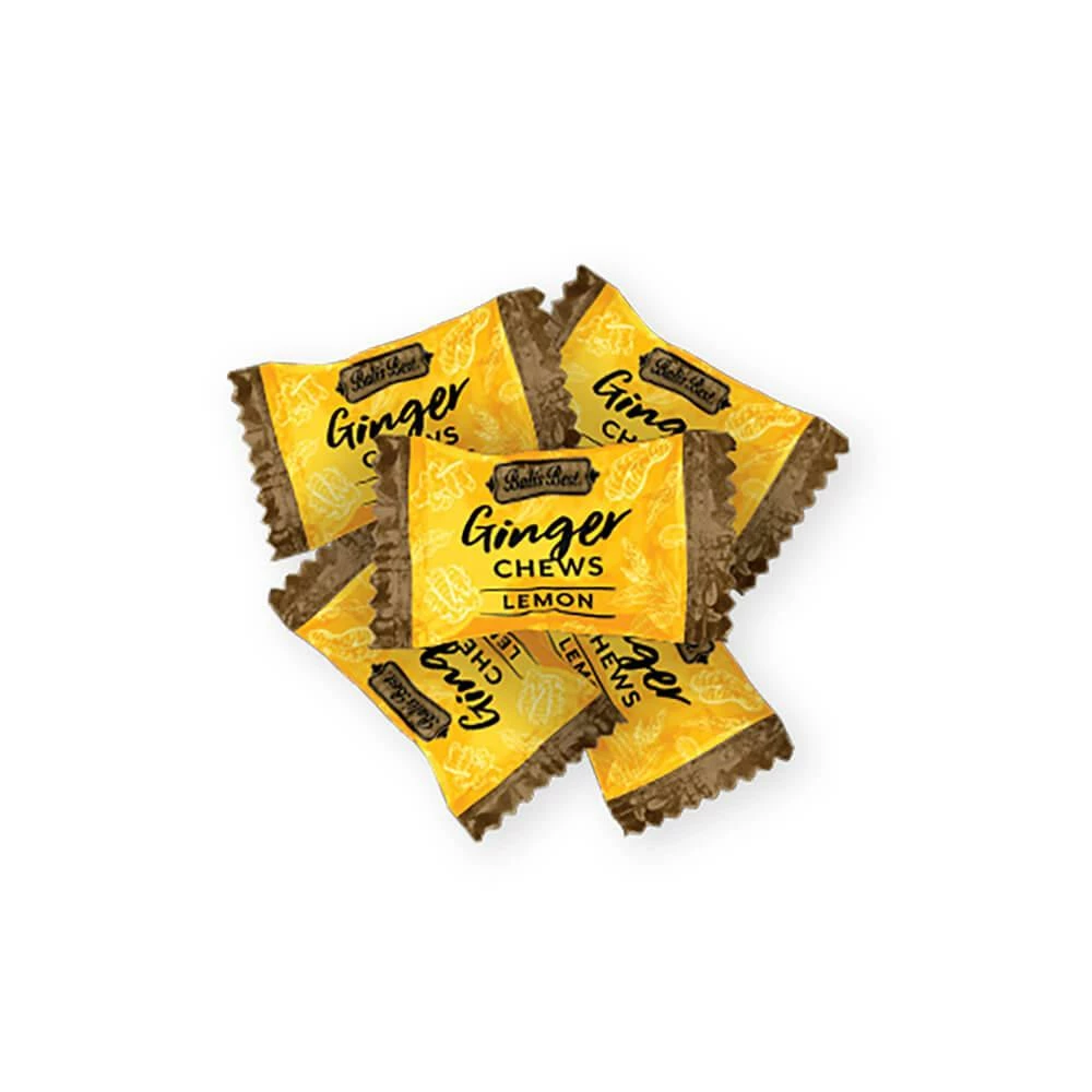 Bali's Best Zesty Lemon Ginger Chews: 1LB Jar 1 Bali's Best Zesty Lemon Ginger Chews: 1LB Jar