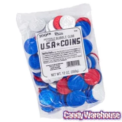 Bee International Patriotic USA Bubble Gum Coins: 100-Piece Bag 7 Bee International Patriotic USA Bubble Gum Coins: 100-Piece Bag -CANDY WAREHOUSE Sales bee international patriotic usa bubble gum coins 100 piece bag candy warehouse 4 7f9d03cf d3d2 4d0b 9e86 10103555666f