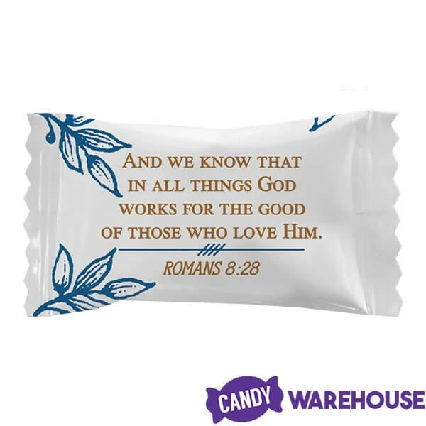 Bible Verse Wrapped Butter Mint Creams: 300-Piece Case 2 Bible Verse Wrapped Butter Mint Creams: 300-Piece Case - Image 2