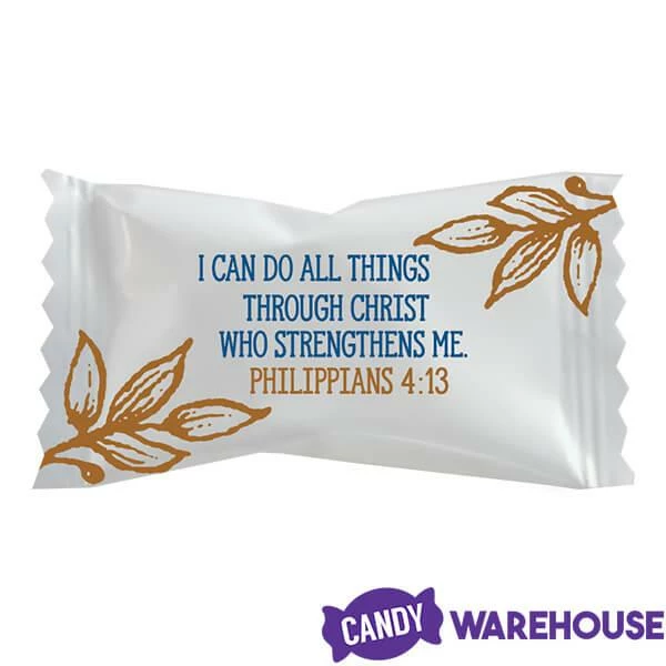 Bible Verse Wrapped Butter Mint Creams: 300-Piece Case 5 Bible Verse Wrapped Butter Mint Creams: 300-Piece Case - Image 5