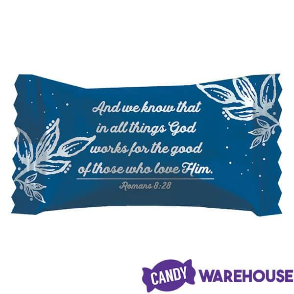 Bible Verse Wrapped Butter Mint Creams: 300-Piece Case 6 Bible Verse Wrapped Butter Mint Creams: 300-Piece Case - Image 6