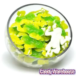Big Green Gummy Frogs Candy: 5LB Bag -CANDY WAREHOUSE Sales big green gummy frogs candy 5lb bag candy warehouse 5