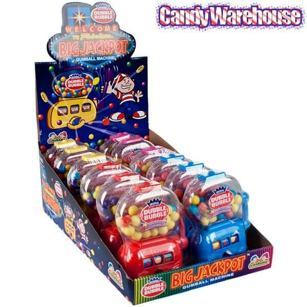 Big Jackpot Slot Machine Gumball Machines: 12-Piece Box 3 Big Jackpot Slot Machine Gumball Machines: 12-Piece Box - Image 3