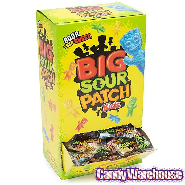 Big Sour Patch Kids Candy - Wrapped: 240-Piece Box 6 Big Sour Patch Kids Candy - Wrapped: 240-Piece Box - Image 6