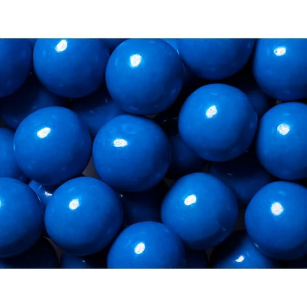 Blue 1-Inch Gumballs: 2LB Bag 1 Blue 1-Inch Gumballs: 2LB Bag