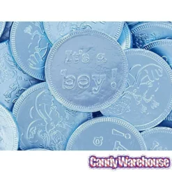 Blue Foiled Baby Boy Milk Chocolate Coins: 1LB Bag 7 Blue Foiled Baby Boy Milk Chocolate Coins: 1LB Bag -CANDY WAREHOUSE Sales blue foiled baby boy milk chocolate coins 1lb bag candy warehouse 4 c9236fca 1cc5 43bc a9f9 06edbae5cc8b
