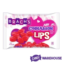 Brach's Juju Cinnamon Lips: 10-Ounce Bag -CANDY WAREHOUSE Sales brach s juju cinnamon lips 10 ounce bag candy warehouse 4
