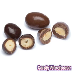 Brach's Milk & Dark Chocolate Caramel & Nut Mix Candy: 8-Ounce Bag -CANDY WAREHOUSE Sales brach s milk and dark chocolate caramel and nut mix candy 8 ounce bag candy warehouse 4