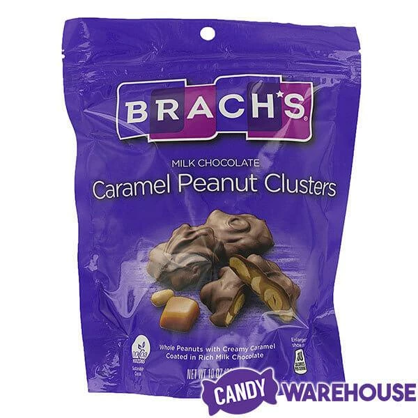 Brach's Milk Chocolate Caramel Peanut Clusters Candy: 10-Ounce Bag 2 Brach's Milk Chocolate Caramel Peanut Clusters Candy: 10-Ounce Bag - Image 2