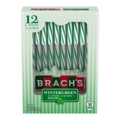 Brach's Wintergreen Candy Canes 12-PC Box