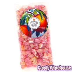 Butterfields Buds Hard Candy - Peach: 1LB Bag 5 Butterfields Buds Hard Candy - Peach: 1LB Bag -CANDY WAREHOUSE Sales butterfields buds hard candy peach 1lb bag candy warehouse 3