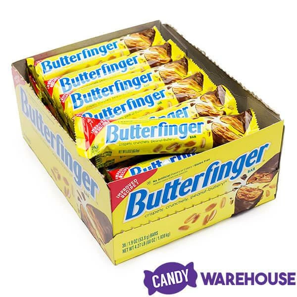 Butterfinger Candy Bars: 36-Piece Box 3 Butterfinger Candy Bars: 36-Piece Box - Image 3