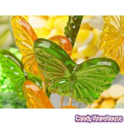 Butterfly Hard Candy Lollipops: 12-Piece Bag 6 Butterfly Hard Candy Lollipops: 12-Piece Bag -CANDY WAREHOUSE Sales butterfly hard candy lollipops 12 piece bag candy warehouse 3