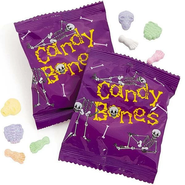 Candy Bones Packets: 18-Piece Bag 1 Candy Bones Packets: 18-Piece Bag