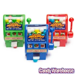 Candy Jackpot Slot Machine Dispensers: 12-Piece Display -CANDY WAREHOUSE Sales candy jackpot slot machine dispensers 12 piece display candy warehouse 3 e4071b8c 27a1 4662 a467 9df7474a1a4e
