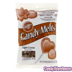 Wilton Candy Melts - Light Cocoa: 12-Ounce Bag 7 Wilton Candy Melts - Light Cocoa: 12-Ounce Bag -CANDY WAREHOUSE Sales candy melts light cocoa 12 ounce bag candy warehouse 4