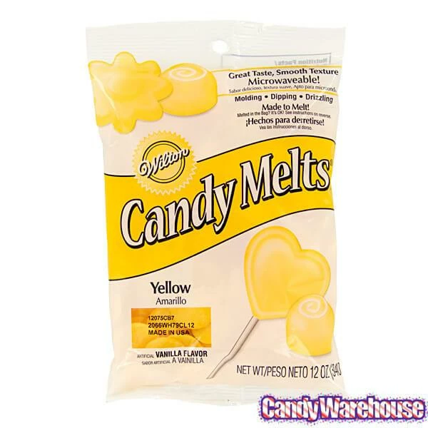 Wilton Candy Melts - Yellow: 12-Ounce Bag 4 Wilton Candy Melts - Yellow: 12-Ounce Bag - Image 4