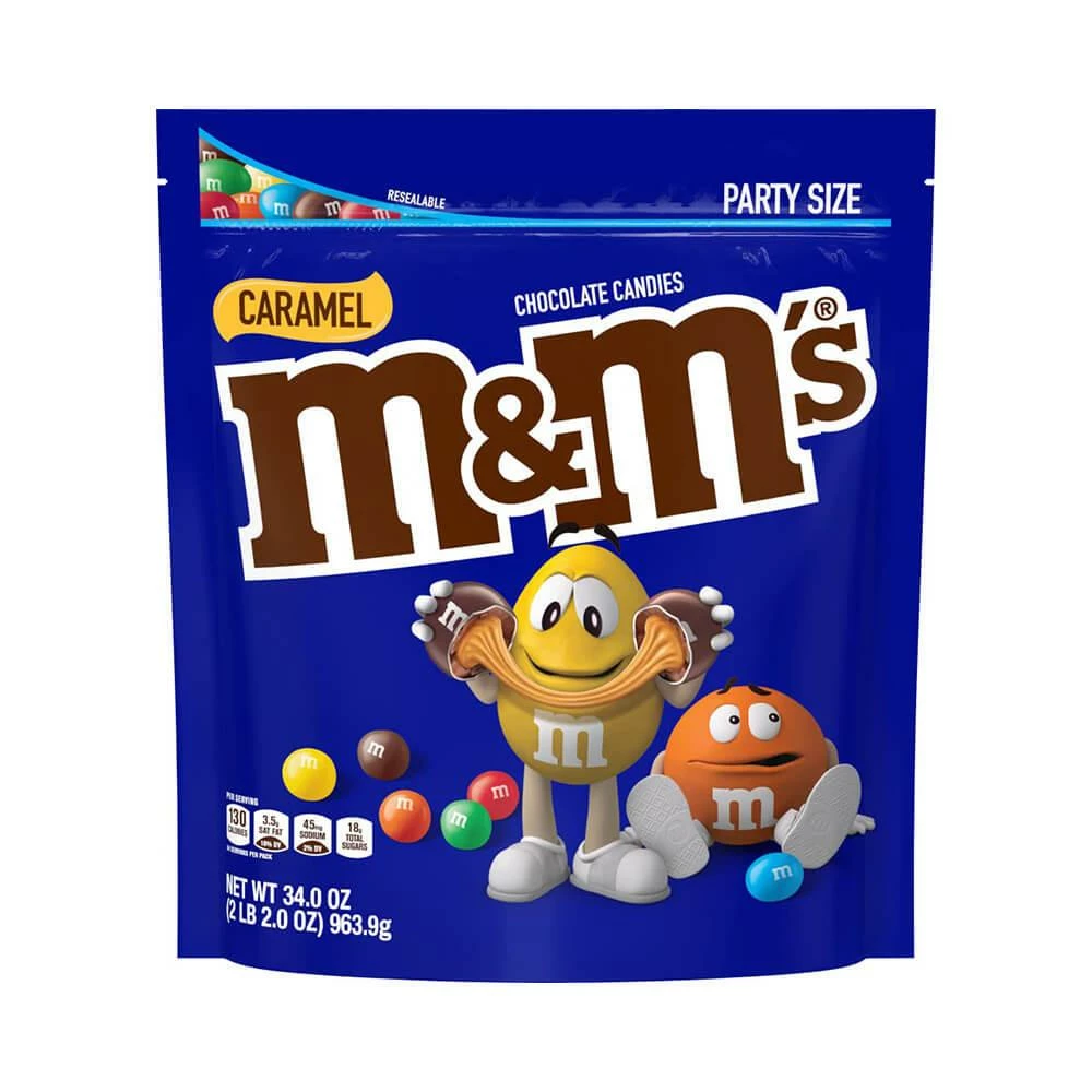Caramel M&M's Candy: 34-Ounce Bag 2 Caramel M&M's Candy: 34-Ounce Bag - Image 2