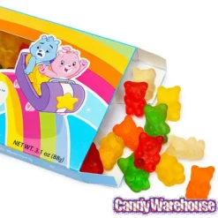 Care Bears Gummy Bears 3.1-Ounce Packs: 12-Piece Box -CANDY WAREHOUSE Sales care bears gummy bears 3 1 ounce packs 12 piece box candy warehouse 3