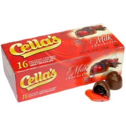 Cella's Chocolate Covered Cherries - Milk: 16-Piece Box