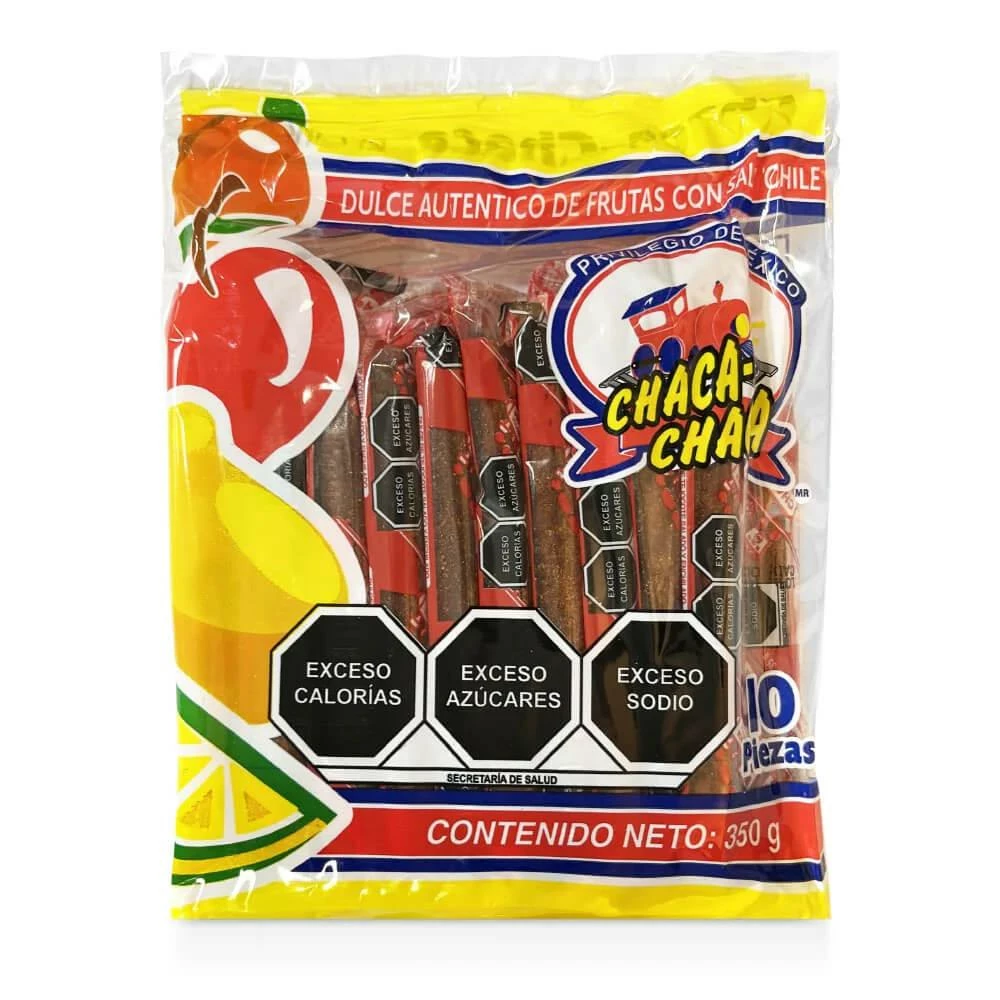 Chaca Chaca Original Chile Fruit Candy: 10-Piece Bag 1 Chaca Chaca Original Chile Fruit Candy: 10-Piece Bag