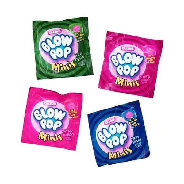 Charms Blow Pop Minis Snack Size Packs: 30-Piece Bag 1 Charms Blow Pop Minis Snack Size Packs: 30-Piece Bag