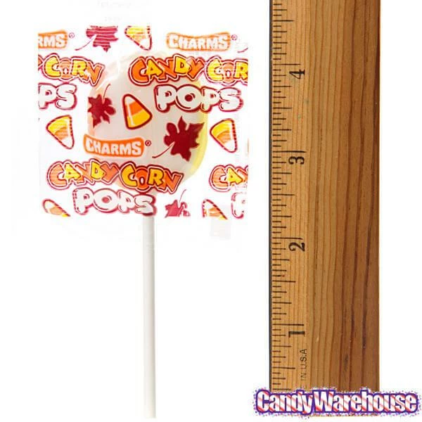 Charms Candy Corn Pops: 15-Piece Bag 2 Charms Candy Corn Pops: 15-Piece Bag - Image 2