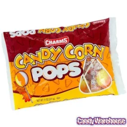 Charms Candy Corn Pops: 15-Piece Bag 7 Charms Candy Corn Pops: 15-Piece Bag -CANDY WAREHOUSE Sales charms candy corn pops 15 piece bag candy warehouse 4