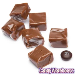 Chocolate Caramel Squares Candy: 5LB Bag -CANDY WAREHOUSE Sales chocolate caramel squares candy 5lb bag candy warehouse 3