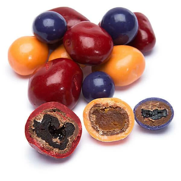 Chocolate Covered Fruit Medley Candy: 2LB Bag 1 Chocolate Covered Fruit Medley Candy: 2LB Bag