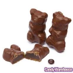 Chocolate Covered Jumbo Gummy Bears: 5LB Box 7 Chocolate Covered Jumbo Gummy Bears: 5LB Box -CANDY WAREHOUSE Sales chocolate covered jumbo gummy bears 5lb box candy warehouse 4
