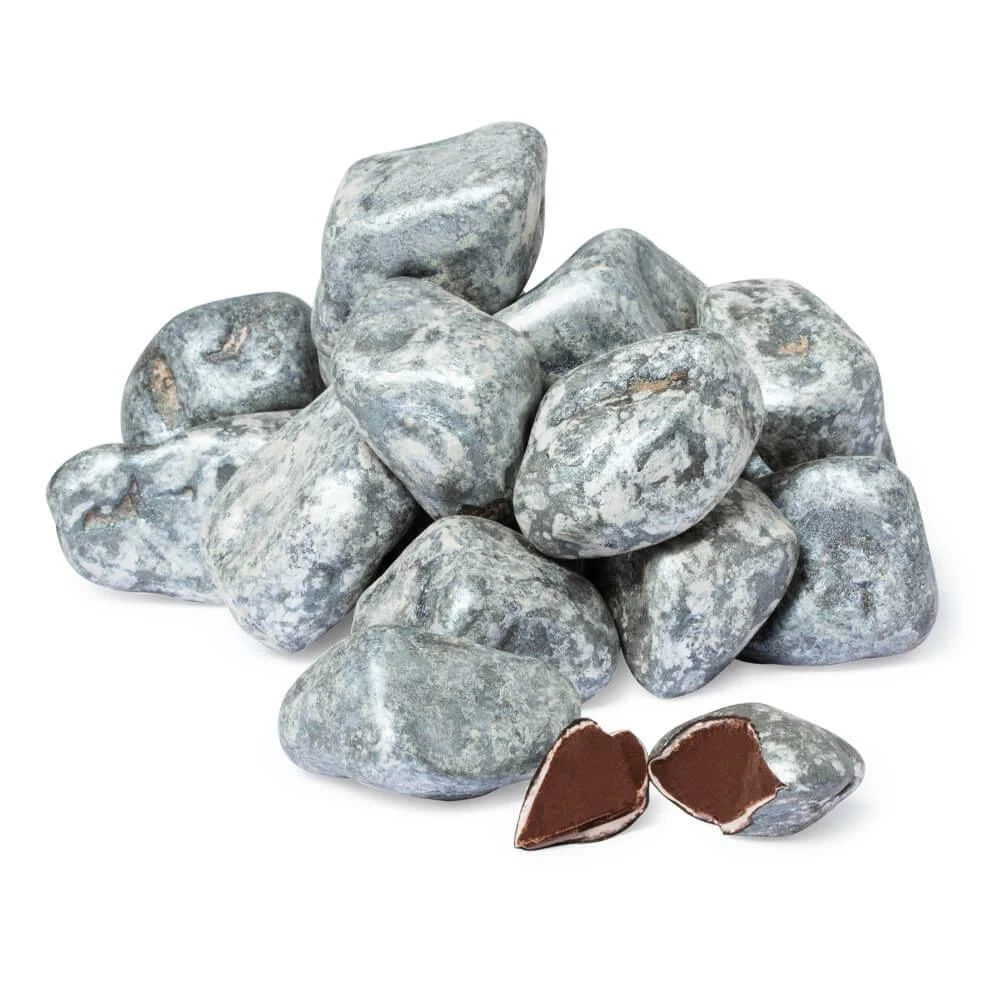 Chocolate Rocks Silver Boulders Candy: 5LB Bag 1 Chocolate Rocks Silver Boulders Candy: 5LB Bag
